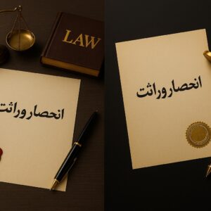 انحصار وراثت