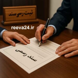 الزام به تنظیم سند رسمی